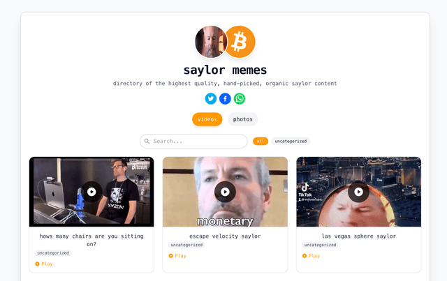 Screenshot of SaylorMemes